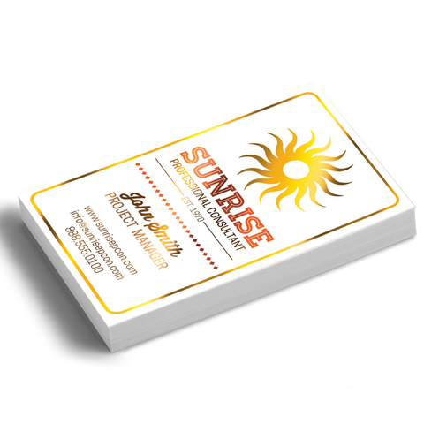 Akuafoil Business cards